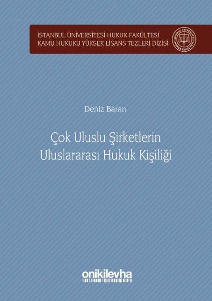 Çok Uluslu Şirketlerin Uluslararası Hukuk Kişiliği | On İki Levha Yayıncılık (Ciltli) - Resim 1