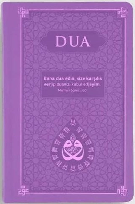 Dua (Evrâd-ı Şerîfe) Orta Boy Arapça/Türkçe - Termo Kapak - Lila | Server Yayınları (Ciltli)