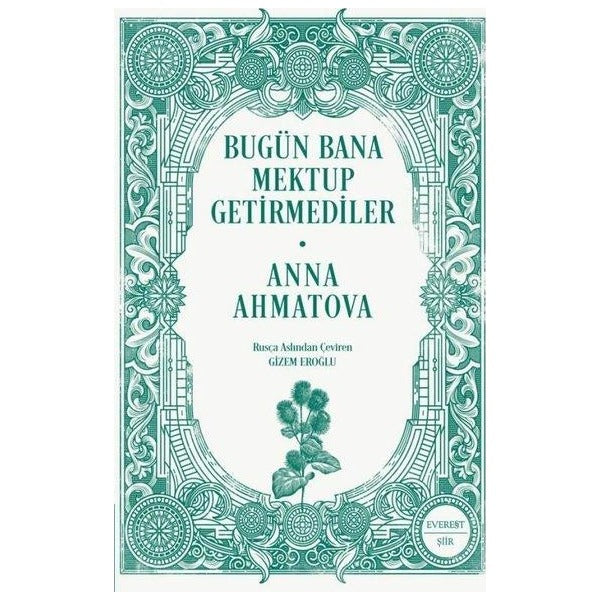 Bugün Bana Mektup Getirmediler | Everest Yayınları (İnce Kapak)
