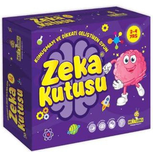 Zeka Kutusu - Konuşmayı ve Dikkati Geliştiren Oyuncak (2-4 Yaş)