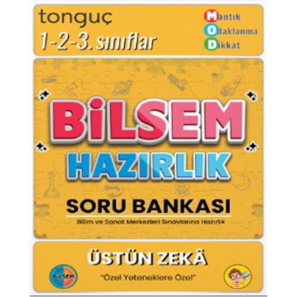 Bilsem Hazırlık Soru Bankası | Tonguç Akademi (İnce Kapak)