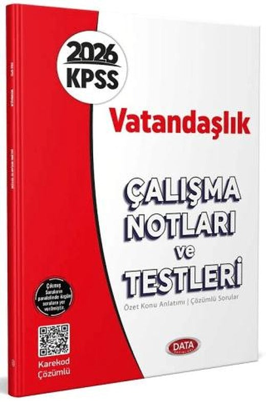 2026 KPSS Vatandaşlık Çalışma Notları ve Testleri