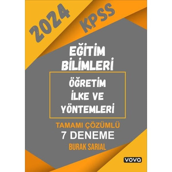 KPSS Eğitim Bilimleri Öğretim İlke ve Yöntemleri Tamamı Çözümlü 7 Deneme