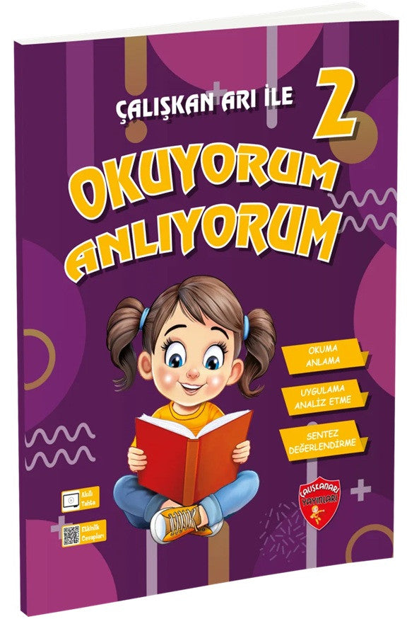 Çalışkan Arı 2026 2. Sınıf Okuyorum Anlıyorum kitap kapağı