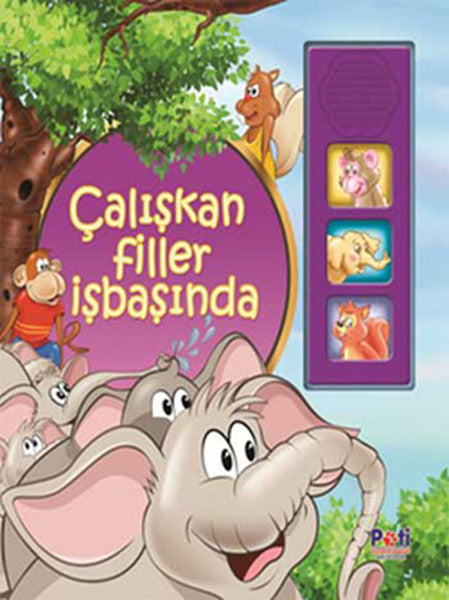 Çalışkan Filler İşbaşında - Kolektif kitap kapağı