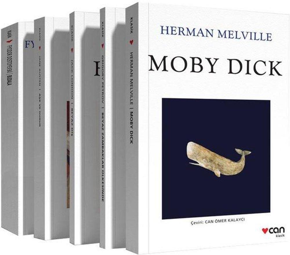 Can Yayınları Dünya Klasikleri 1.Set - 5 Kitap Takım | Can Yayınları