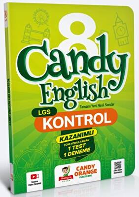 Şeker Portakalı Yayıncılık Candy English LGS Kontrol - Kolektif kitap kapağı
