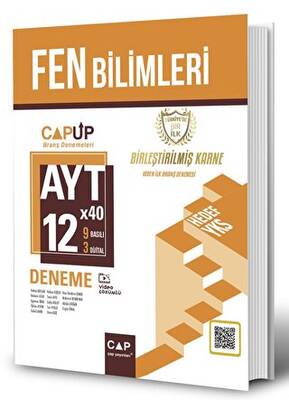 AYT Fen Bilimleri 12x40 Up Deneme - Kolektif kitap kapağı
