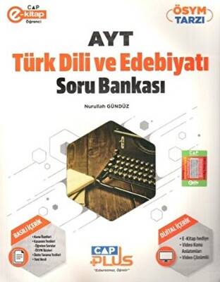 AYT Türk Dili ve Edebiyatı Plus Serisi Soru Bankası - Mehmet Gönüler kitap kapağı