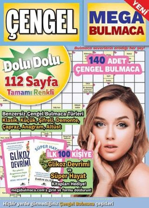 Mega Çengel Bulmaca 17 | Maxi Yayıncılık (Ciltsiz)