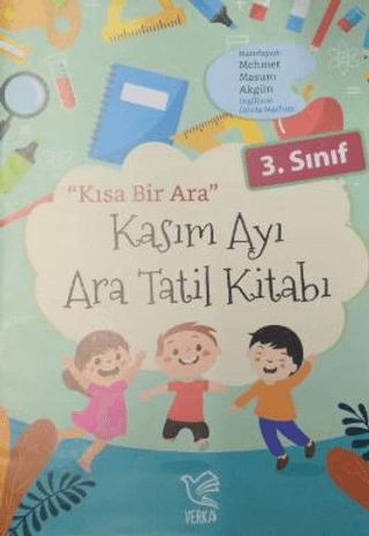 3. Sınıf Kasım Ayı Ara Tatil Kitabı | Verka Yayınları (Ciltsiz)