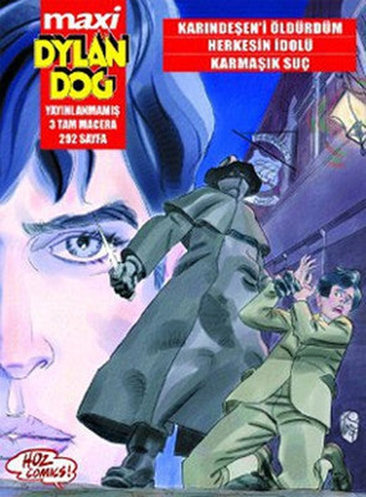 Dylan Dog Maxi 2. Albüm - Tutulma - Göz Kararması - Günahın Bedeli | Lal