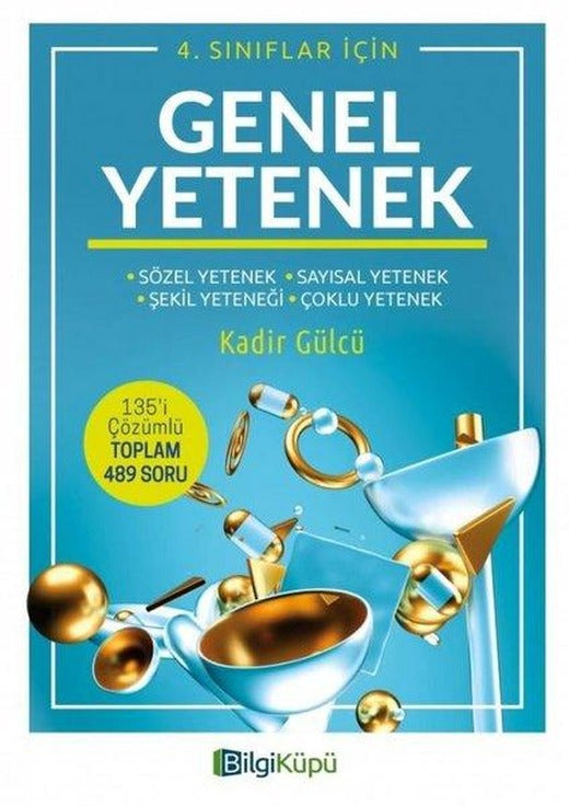 4.Sınıflar İçin Genel Yetenek | Bilgi Küpü (İnce Kapak)