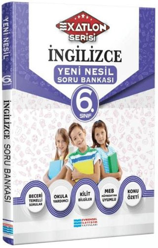 6. Sınıf Exatlon Serisi İngilizce Yeni Nesil Soru Bankası