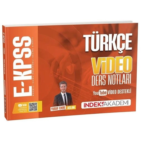 2026 EKPSS Türkçe Video Ders Notları | İndeks Akademi (İnce Kapak)