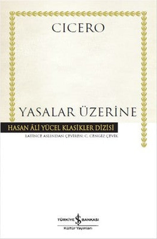 Yasalar Üzerine | İş Bankası Kültür Yayınları
