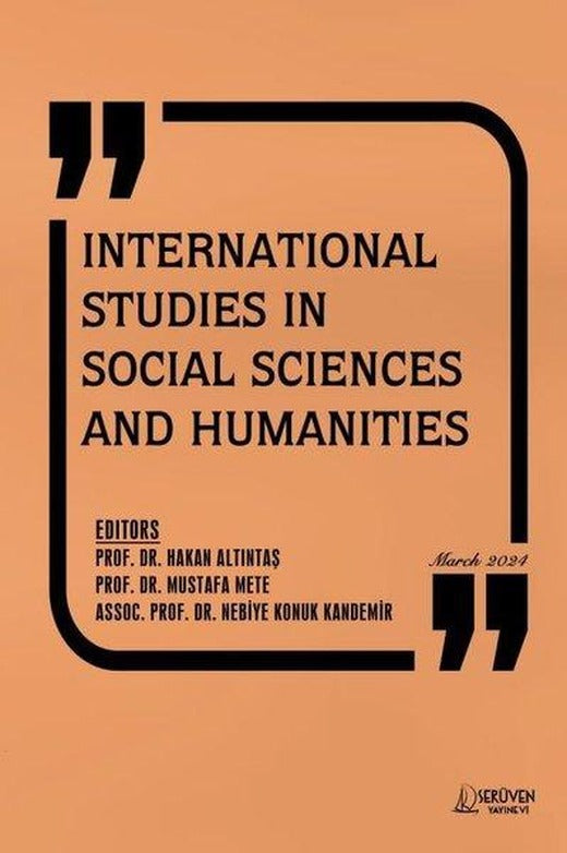 International Studies in Social Sciences and Humanities - March 2024 | Serüven Yayınevi (İnce Kapak)