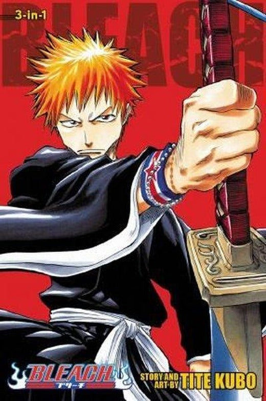 Bleach (3-in-1 Edition) Vol. 1 : Includes vols. 1 2 & 3 : 1 | Viz Media, Subs. of Shogakukan Inc (İnce Kapak)