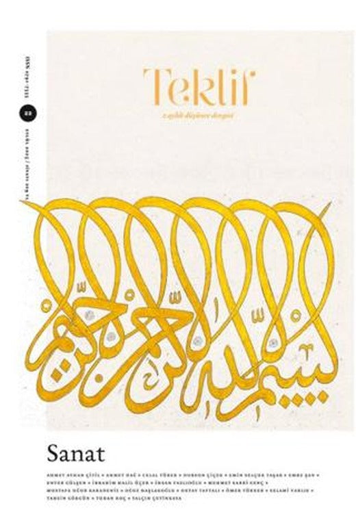 Teklif 2 Aylık Düşünce Dergisi Sayı: 22 Eylül 2025 | Ketebe Yayınları (Ciltsiz)