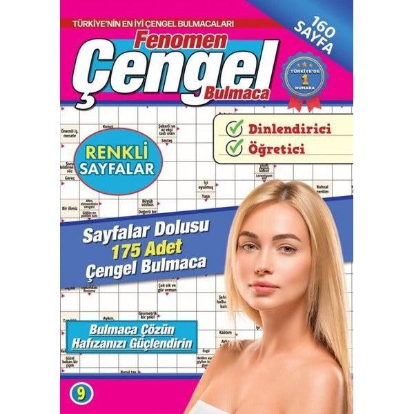 Fenomen Çengel Bulmaca - 9 | Maxı Yayıncılık (İnce Kapak)