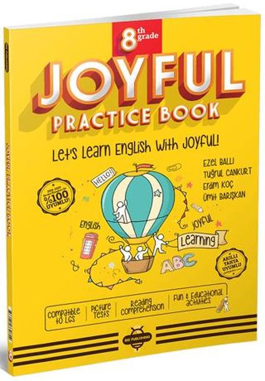 8. Sınıf Joyful Practice Book | Bee Publishing (Ciltsiz)