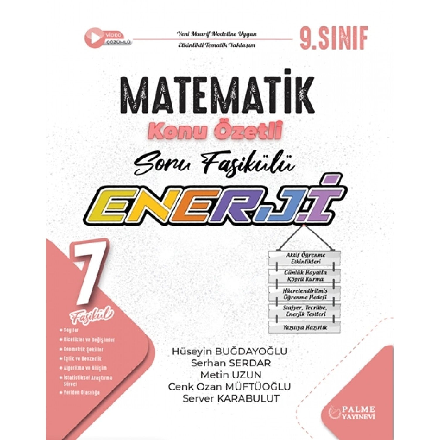 9. Sınıf Enerji Matematik Soru Fasikülleri (7 Fasikül)