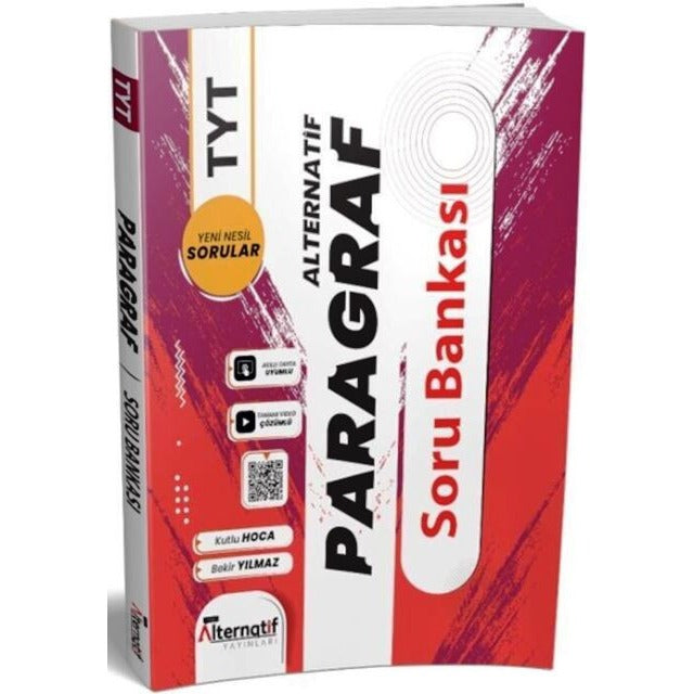 TYT Paragraf Soru Bankası | Alternatif Yayınları-Eğitim (İnce Kapak)