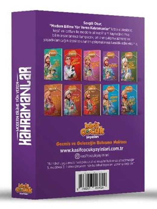 Modern Bilime Yön Veren Kahramanlar 10 Kitap Set