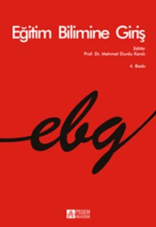 Eğitim Bilimine Giriş