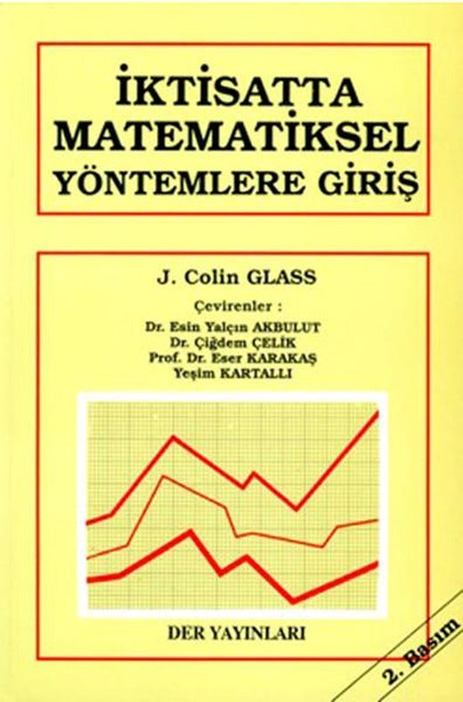 İktisatta Matematiksel Yöntemlere Giriş | Der Yayınları - İktisat Dizisi (İnce Kapak)