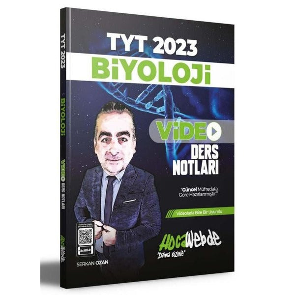 2023 TYT Biyoloji Video Ders Notları | Hoca Webde Yayınları (İnce Kapak)