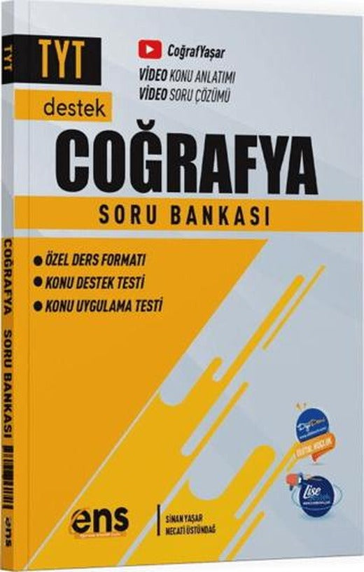 TYT Coğrafya Destek Soru Bankası | ENS Yayınları (Ciltsiz)