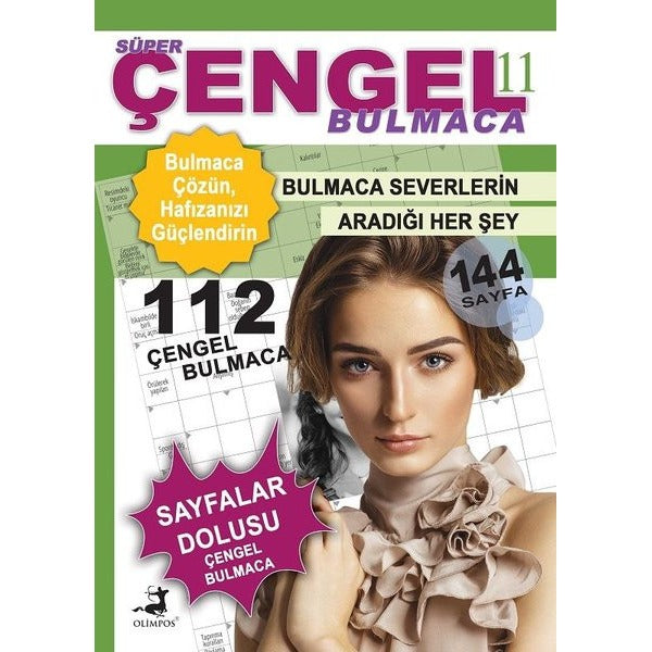 Süper Çengel Bulmaca 11 | Olimpos Yayınları (İnce Kapak)