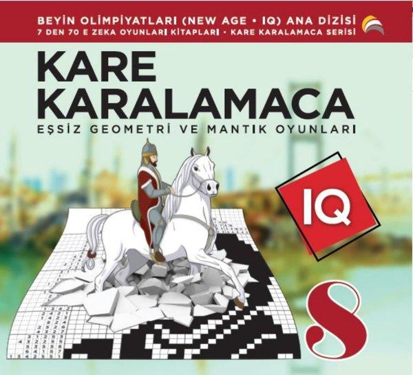 Kare Karalamaca 8 - 7'den 70'e Zeka ve Mantık Oyunları | Ekinoks (İnce Kapak) - Resim 1