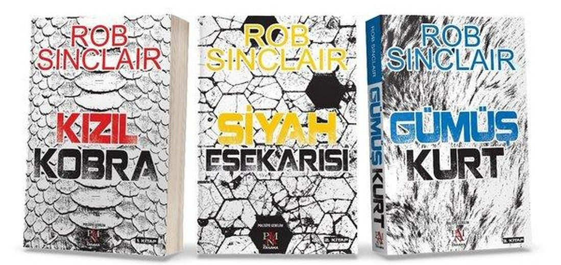 Rob Sinclair Serisi Seti-3 Kitap Takım | Panama Yayıncılık (İnce Kapak)