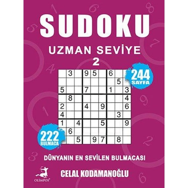 Sudoku Uzman Seviye 2 | Olimpos Yayınları (İnce Kapak)