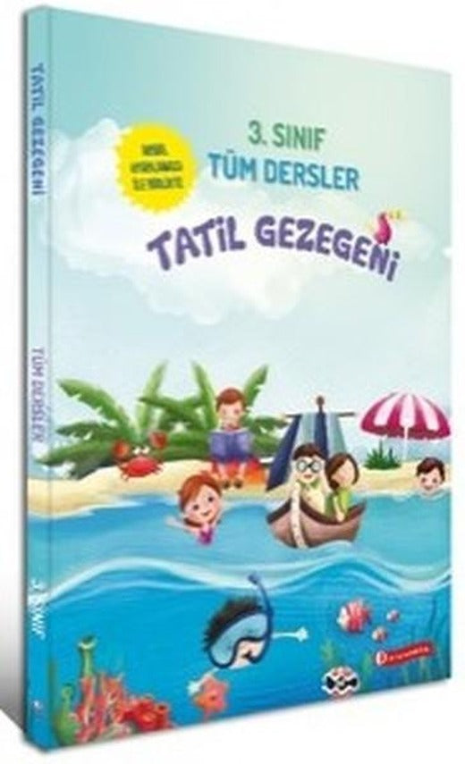 Tatil Gezegeni - 3. Sınıf Tüm Dersler | Odtü Eğitim - Eğitim Dizisi (İnce Kapak)