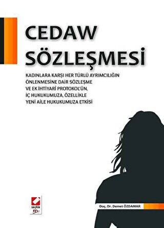 CEDAW Sözleşmesi - Demet Özdamar kitap kapağı