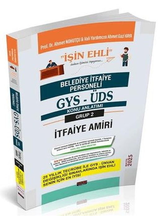 GYS-ÜDS Belediye İtfaiye Personeli 2. Grup İtfaiye Amiri Konu Anlatımı | Savaş Yayınevi (Ciltsiz)