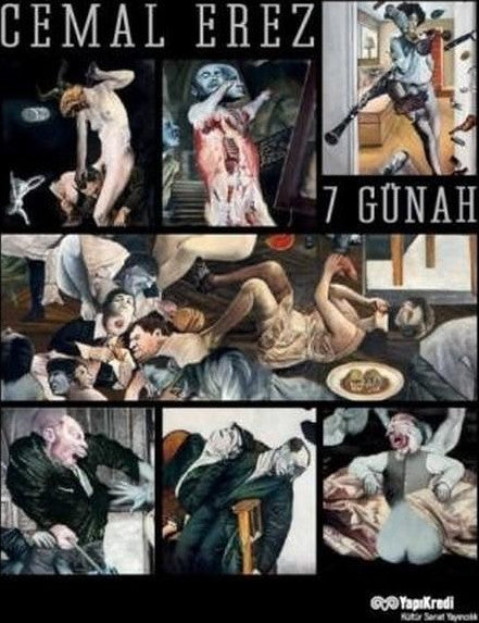 Cemal Erez 7 Günah-Bir Bürokratın 24 Saati - Meral Erez kitap kapağı
