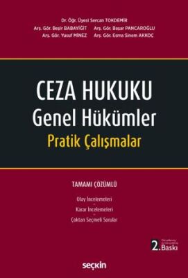 Ceza Hukuku Genel Hükümler Pratik Çalışmalar - Kolektif kitap kapağı