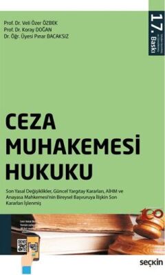 Ceza Muhakemesi Hukuku - Pınar Bacaksız kitap kapağı