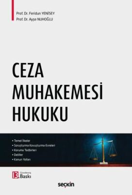Ceza Muhakemesi Hukuku - Ayşe Nuhoğlu kitap kapağı