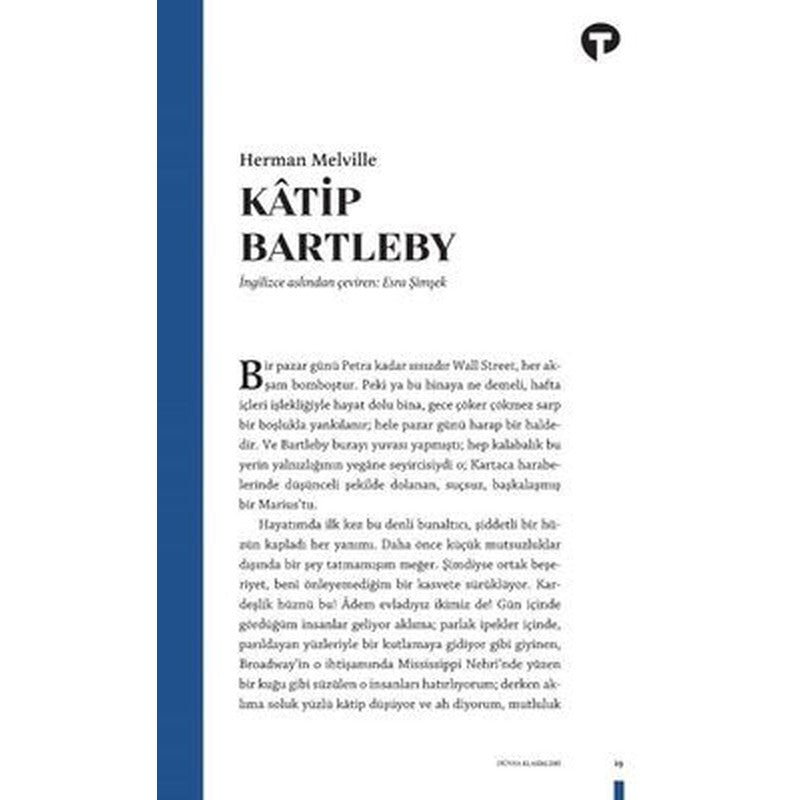 Katip Bartleby | Turkuvaz Kitap