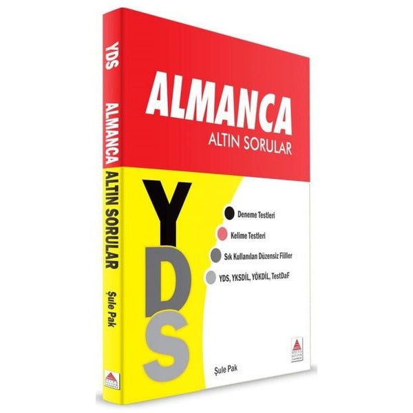YDS Almanca Altın Sorular | Delta Kültür-Eğitim (İnce Kapak)