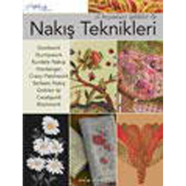 El Boyaması İplikler ile Nakış Teknikleri | Tuva Tekstil (İnce Kapak)