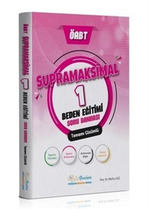 ÖABT Beden Eğitimi Supramaksimal - 1 Soru Bankası Çözümlü