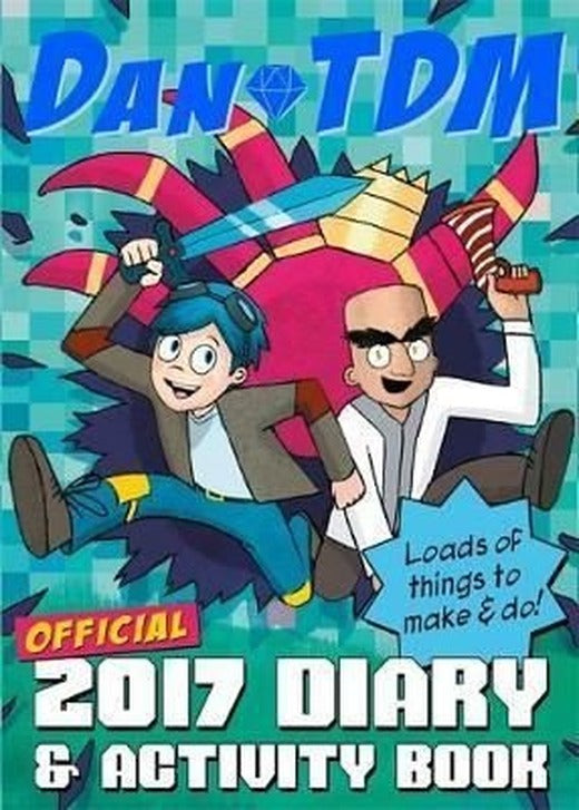Official DanTDM 2017 Diary and Activity Book | Trapeze