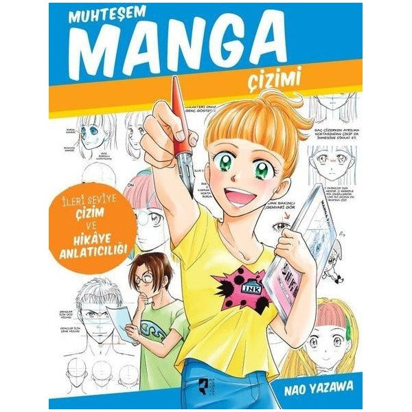 Muhteşem Manga Çizimi - İleri Seviye Çizim ve Hikaye Anlatıcılığı | Hayalperest Yayınevi (İnce Kapak)