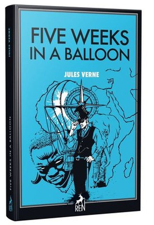 Five Weeks in a Balloon | Ren Kitap